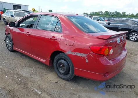 2010 Toyota Corolla S из США, поврежденный, VIN 1NXBU4EE5AZ379575